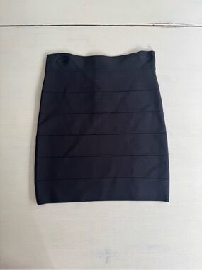 Bebe Black Skirt